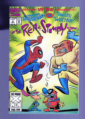 The Ren & Stimpy Show #6 - Spider-Man Vs. Powered Toastman. (8.0/8.5) 1992