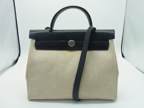 Auth EW10 Hermes Her Bag PM 2WAY Bag with shoulder Strap Handbag from Japan