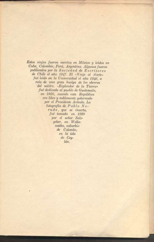 Pablo Neruda Book Viajes First Edition 1955 Editor Nascimento - Picture 2 of 4