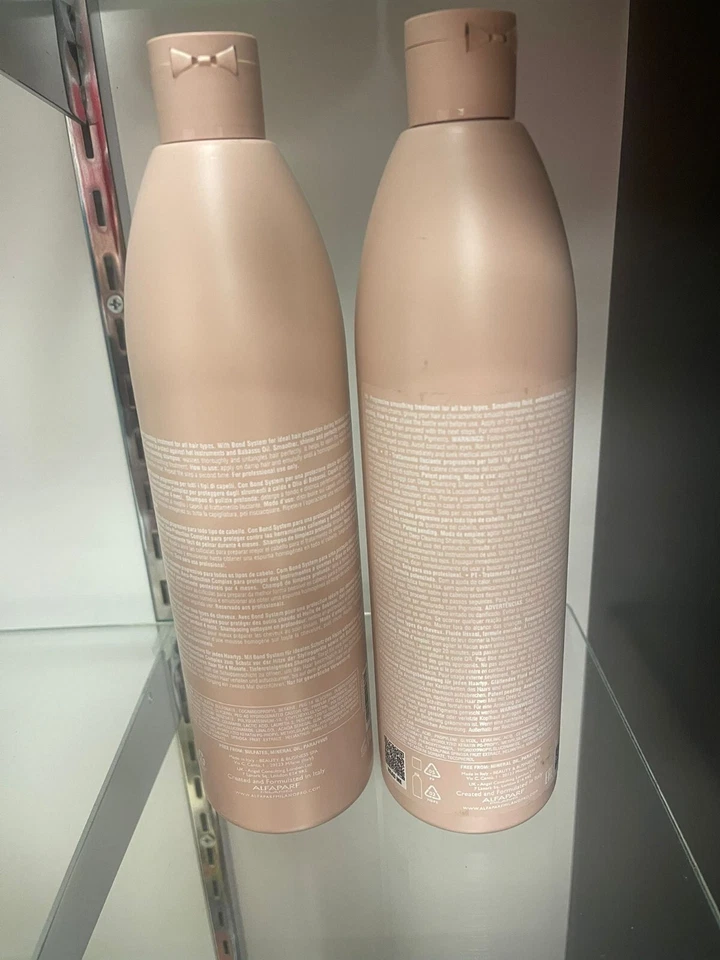 ALFAPARF MILANO LISSE DESIGN Deep Cleansing Shampoo & Smoothing Fluid Set 16.9OZ - Image 2 of 3