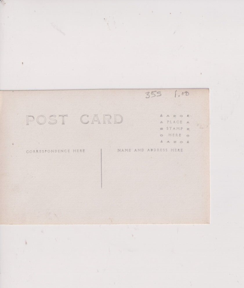 Postcard RPPC Real Photo Postcard Young Boy & Woman Posing AZO circa ...
