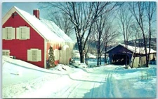 Postcard - Bedell Bridge, Between Newbury, Vermont and Haverhill, New Hampshire