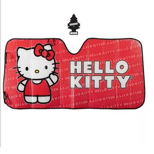 New Hello Kitty Car Window Accessory Windshield Sun Shade Bundle For ...