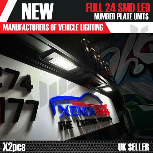 2x Audi A4 S4 B8 A5 S5 TT Q5 24 LED matrícula luz unidades sin errores - Imagen 2 de 7