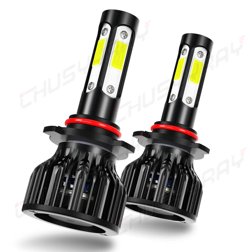 2X Para Acura Legend 1990-1995 Blanco Brillante 9006 LED Faro Bombilla Kit Luz Baja Foto 2 de 4