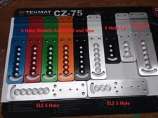 Holster Hanger for USPSA-***Anodized & Raw*** Multiple discounts Magnets Listed