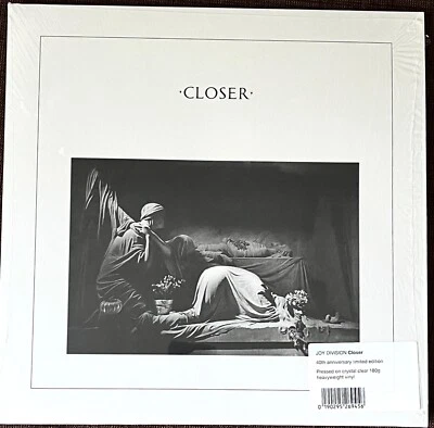 Joy Division - Closer - 40th Anniversary - On Crystal Clear 180g Vinyl - Mint - Bild 1 von 4