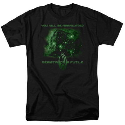 Star Trek TNG Assimilate Borg Cube Men s T-Shirt S-5XL Officially Licensed Tee