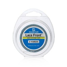 Walker Lace Front Support Tape 1/2" X 3 Yard Roll -Dull finish -Wig Hair system