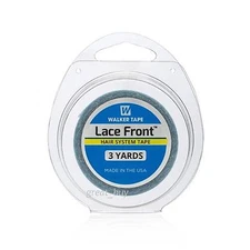 Walker Lace Front Support Tape 3/4" X 3 Yard Roll -Dull finish -Wig Hair system