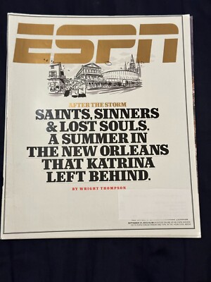 ESPN ~ THE NEW ORLEANS ISSUE 2015 ~ After the Katrina Storm  ~  09.14.2015
