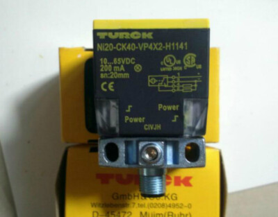 1PC Turck NI20-CK40-VP4X2-H1141 Inductive Sensor NI20CK40VP4X2H1141 New
