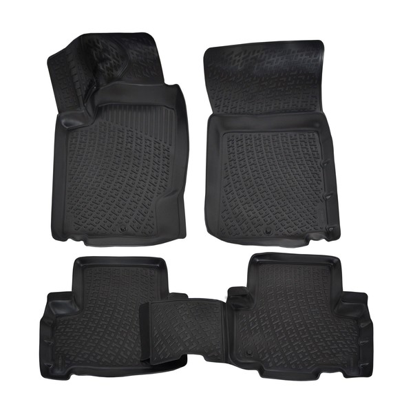 Gummimatten 3D GummifußMatten FüR Ssangyong Rexton 3 2012-2017 Tpe-image