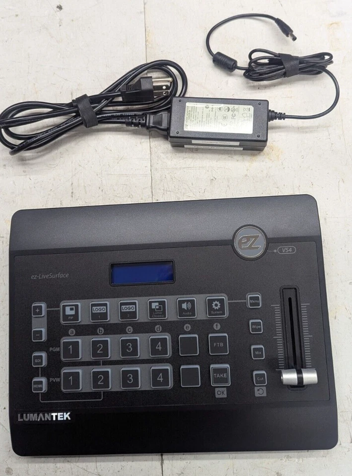 Lumantek EZ-PRO VS4 4 Channel Full HD Video Switcher -in road case- Lightly used - Image 3 of 4