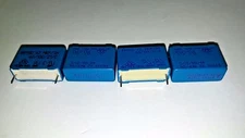 4pcs NOS SIEMENS S+M 0.47uF 470nF 275V AC 22.5mm HIEND MKP FILM- CAPS FOR AUDIO!