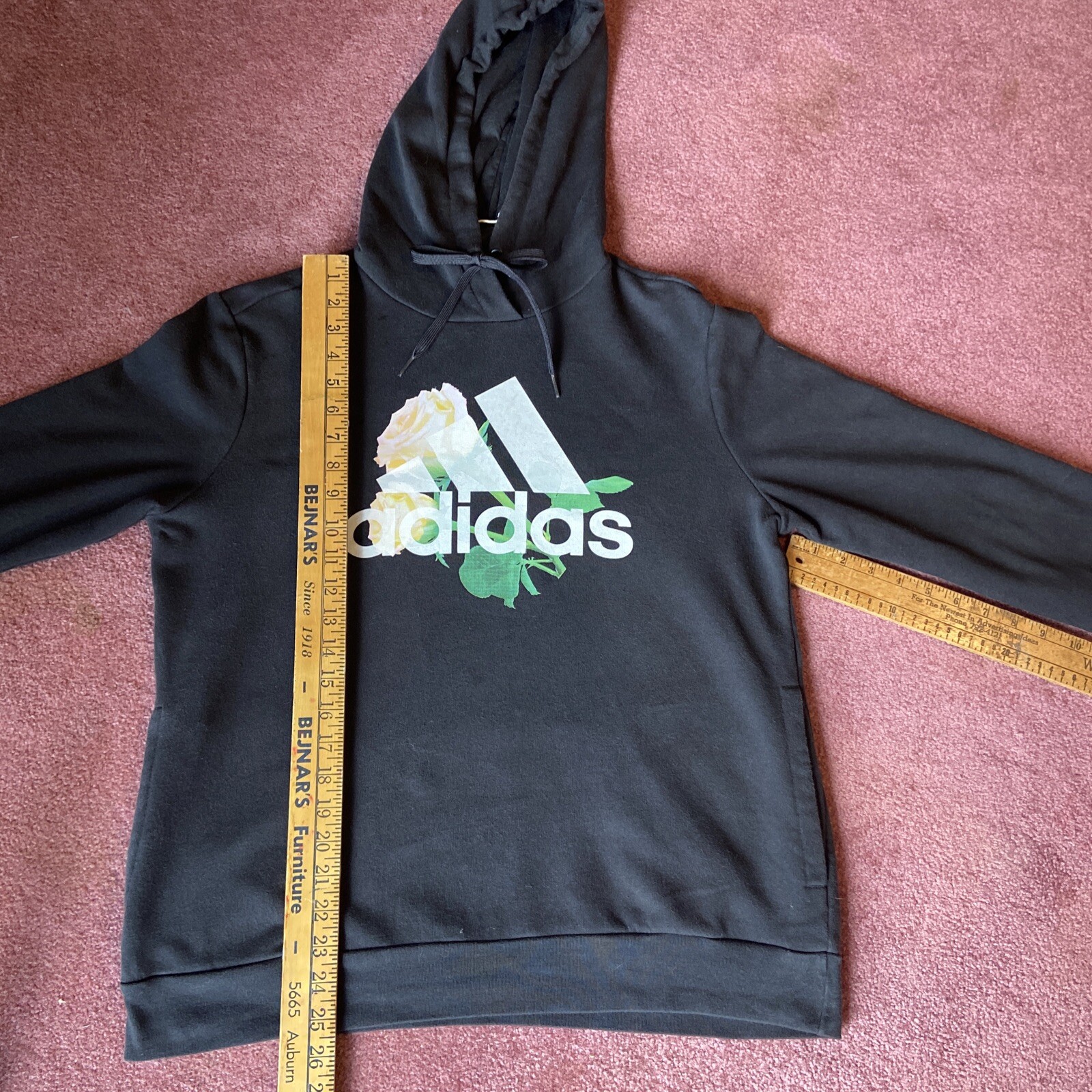 WOMEN’S ADIDAS FLORAL LOGO HOODIE U.S. Large image 8
