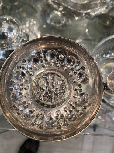 Antique French Set of 4 Solid Silver Wine Taster Cups Minerva Hallmarks 19th C - Picture 6 of 7