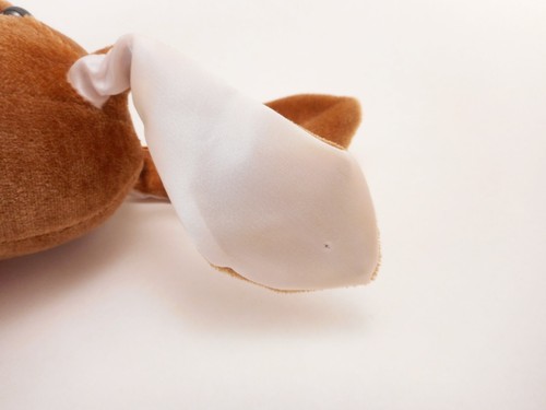 Velveteen Rabbit Plush Christmas Toy with Stocking Vintage 1980s - Picture 4 of 9