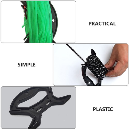 10 Pcs Fishing Tackle Wire Storage Winder Cable Power Cord Reel Winders - 第 6/15 張圖片