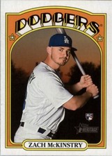 Zach McKinstry RC 2021 Topps Heritage High Number #686 Los Angeles Dodgers