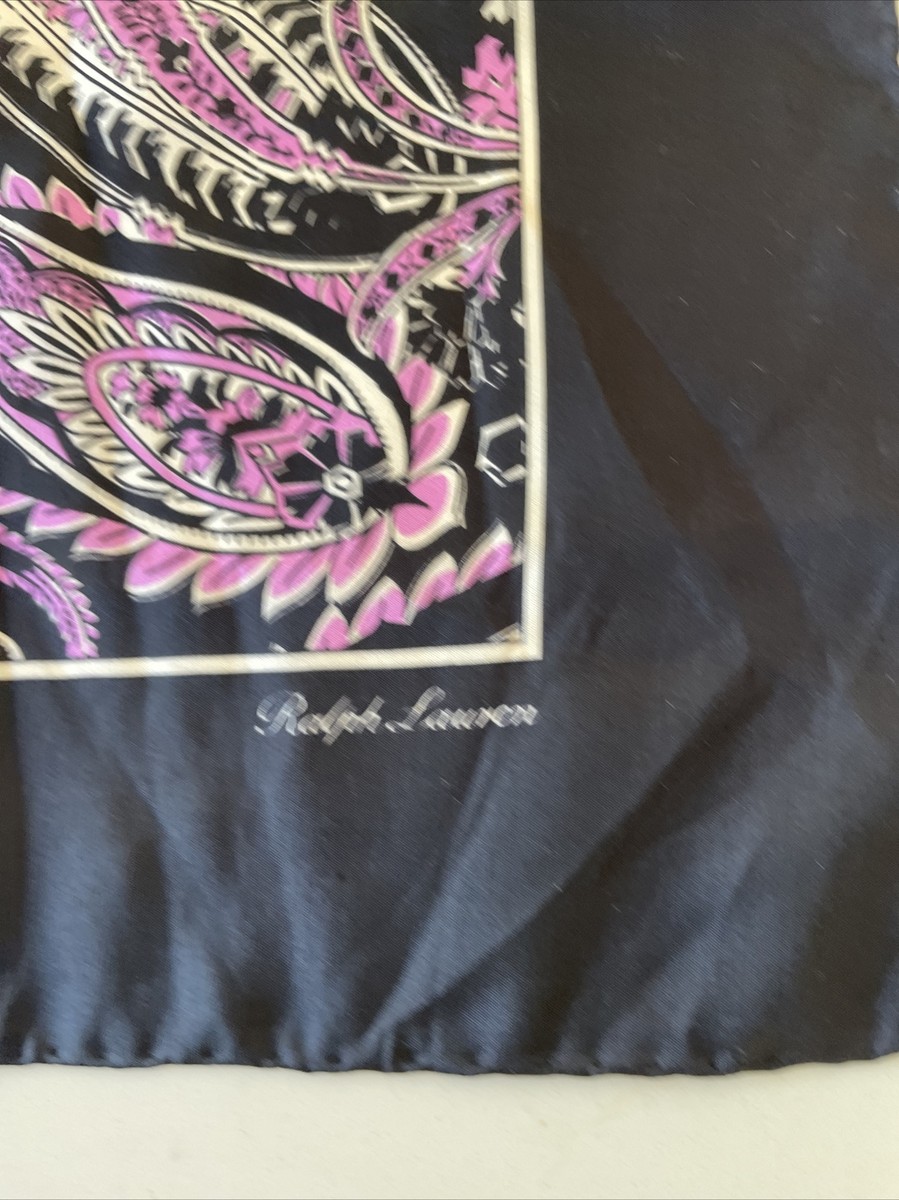 Ralph Lauren Purple Label リネンスカーフ New. Ralph Lauren Purple Label Silk Scarf Handkerchief