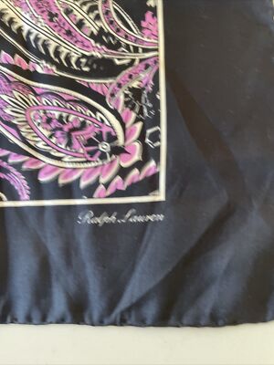 Ralph Lauren Purple Label リネンスカーフ New. Ralph Lauren Purple Label Silk Scarf Handkerchief