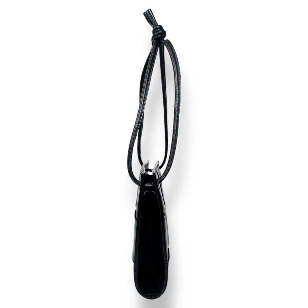 Bottega Veneta Cassette Shoulder Bag Mini Black Authentic thumbnail 4