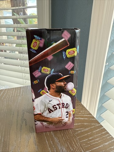 José Altuve Bubblegum Bobblehead Houston Astros SEALED New In Box - Picture 2 of 6