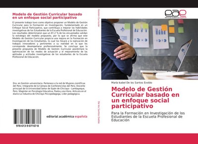 María Isabel de los Santos Exebio | Modelo de Gestión Curricular basado en un...