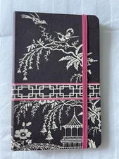 Vera Bradley Frankly Receipt Organizer Accordion pocket & pink pencil & notepad
