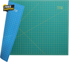 24" X 36" Large Self Healing PVC Cutting Mat, Double Sided, Gridded Rotary