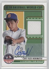 2023 USA Baseball Stars & Stripes Signatures 47/72 Caio Yuzo Norimatsu Auto 4z8