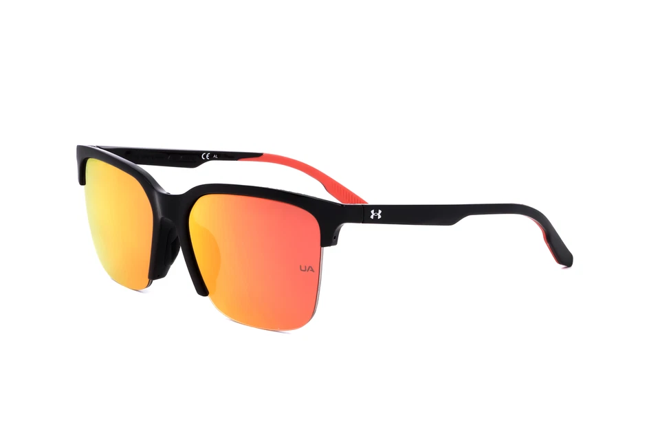 Gafas de sol Under Armour para hombre 57 mm negras rojas UAPHENOM-F-OIT-57