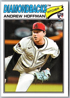 2026 Topps Heritage Andrew Hoffman Arizona Diamondbacks Near Mint or Better