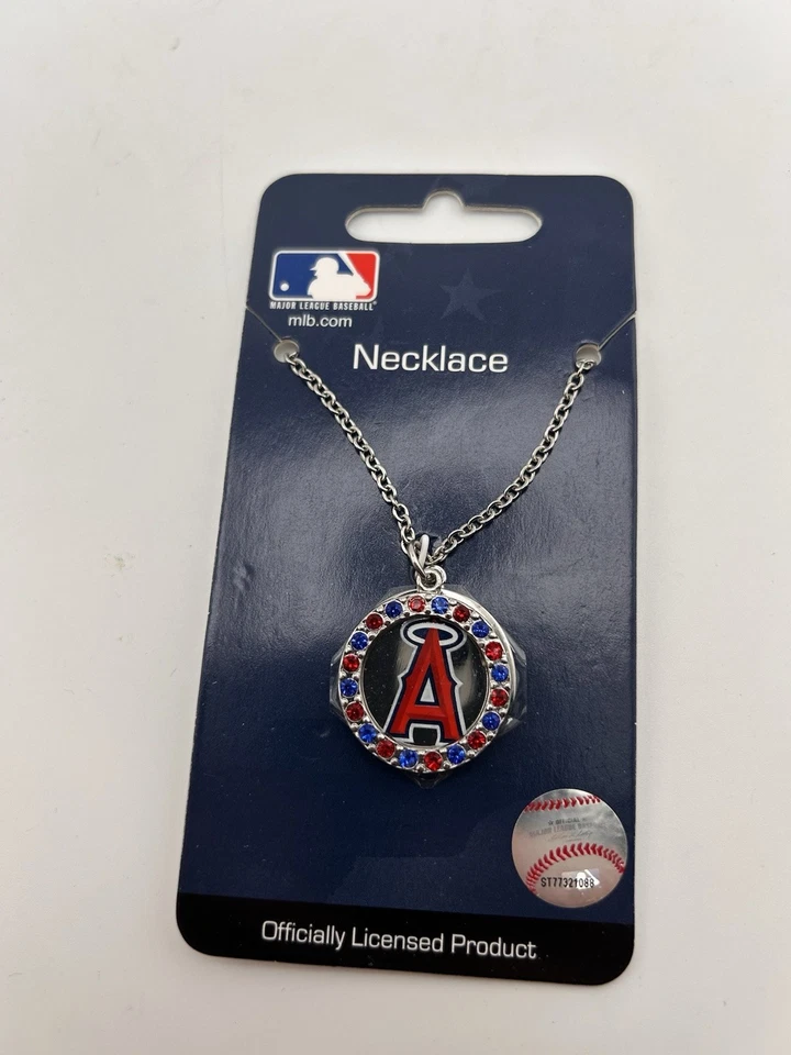 Game Time 101605 MLB Los Angeles Angels Disc Necklace - Image 2 of 4