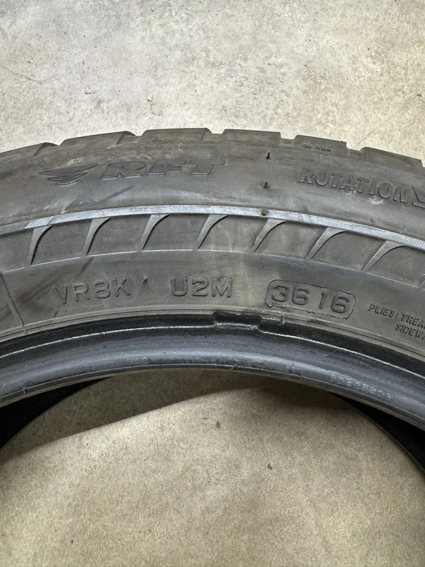 2 x 205/55 R16 94V WINTERREIFEN - Bridgestone DriveGuard Winter RFT (5,9mm) - Bild 3 von 4