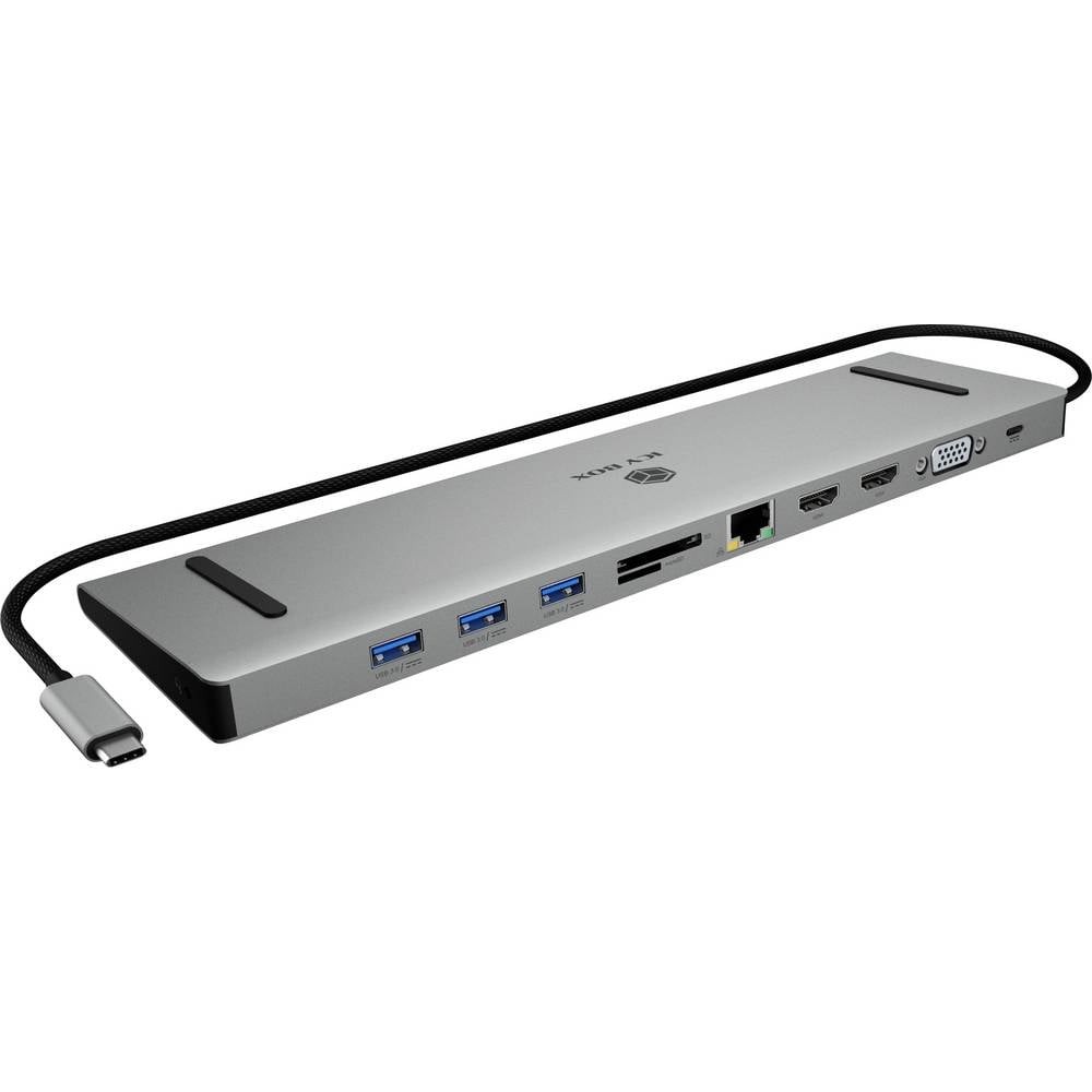 Docking station USB-C ICY BOX IB-DK2106a-CPD multiplicateur de ports HDMI