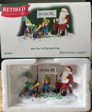 Vintage Department 56 North Pole Series "New Years At The North Pole"  🎄