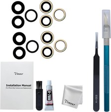 Rear Back Camera Lens Glass Replacement for iPhone 13 Pro 13 Pro Max All