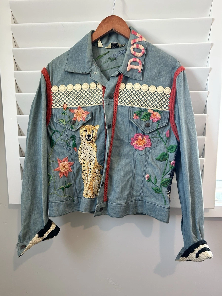 Denim Jacket Vintage Coats, Jackets & Vests for Women for sale | eBay