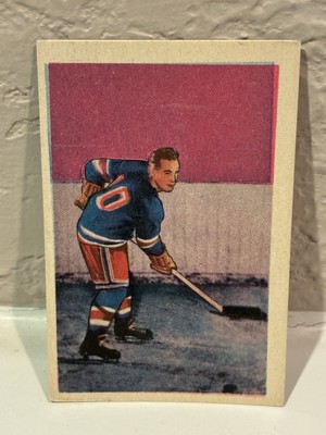 1952-53 Parkhurst #100 Edgar Laprade New York Rangers EXMT