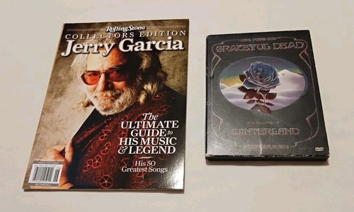 GRATEFUL DEAD Double Shot! Special TWO Disc Live DVD Set and GARCIA Magazine!!