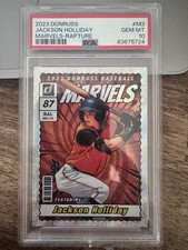 2023 Donruss Jackson Holliday Marvels – Rapture #M3 – PSA 10