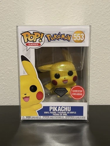 NEW!  Pokémon Funko 553 Diamond Collection Pikachu Gamestop Exclusive!