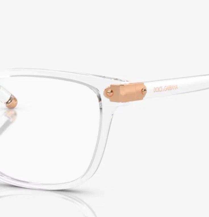 Marco de gafas ovalado transparente Dolce & Gabbana DG5036 3133 53-17-140 Foto 2 de 4