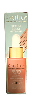 Pacifica GlowBaby Booster Serum Unisex 1 oz Serum Glycolic Acid NEW