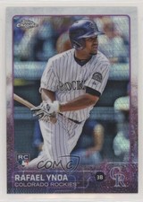 2015 Topps Chrome Prism Refractor Rafael Ynoa #108 eu2