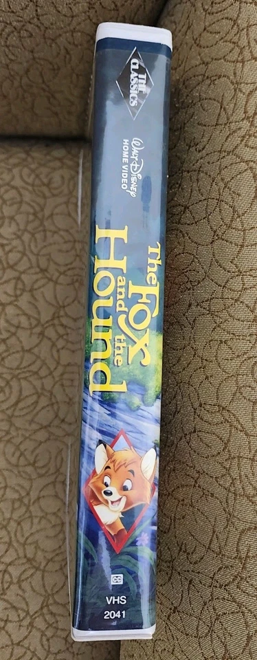 Rare WALT DISNEY CLASSIC The Fox and the Hound (VHS 2041) Black Diamond Edition - Image 2 of 4