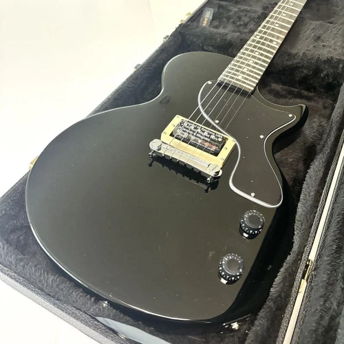 Epiphone by Gibson Junior 2017 Black Electric Guitar Open Humbucker