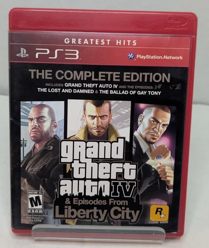 Grand Theft Auto IV -- Complete Edition GH (Sony PlayStation 3, 2008) CIB